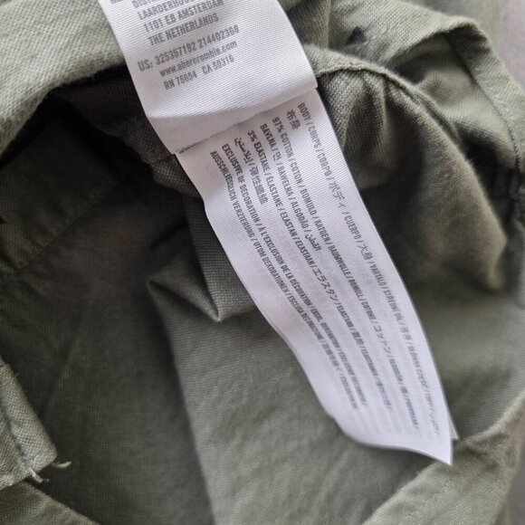 Hollister Epic Flex Shirt Green XL‎ - Picture 7 of 11